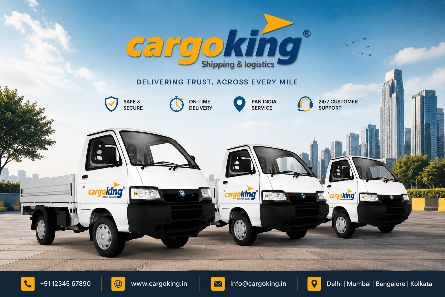 Cargoking Express warehouse and fleet